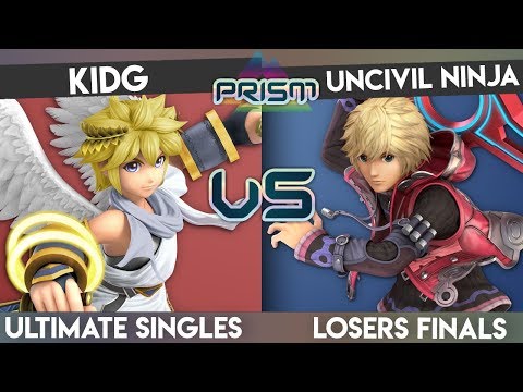 PRISM 160 - KidG (Pit) vs. Uncivil Ninja (Shulk) - Losers Finals - Smash Ultimate Singles