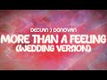 declan j donovan ✨ more than a feeling (wedding version) ✨ ~ lyrics