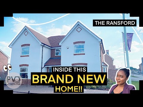 Inside a 4 Bed SPACIOUS Home New Build House Tour UK | Taylor Wimpey The Ransford Show home