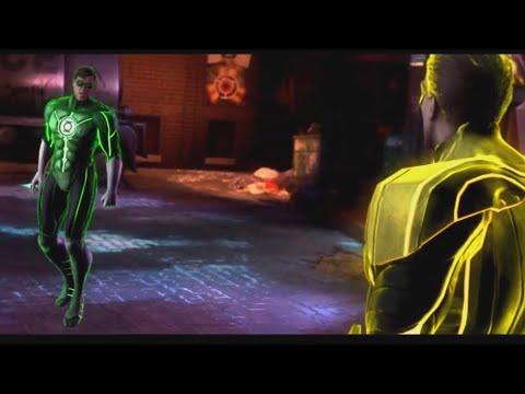 Green Lantern makes a good point to Yellow Lantern..
