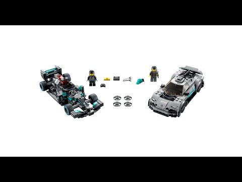 Thumbnail for LEGO SPEED CHAMPIONS 76909 Mercedes-AMG F1 W12 E Performance & Mercedes-AMG Project One-Speed Build by Mercedes-AMG F1 W12 E Performance