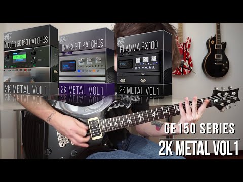 Mooer GE150 / Harley Benton DNAfx GiT / Flamma FX100 Patches | 2K Metal vol1 | Medley Demo