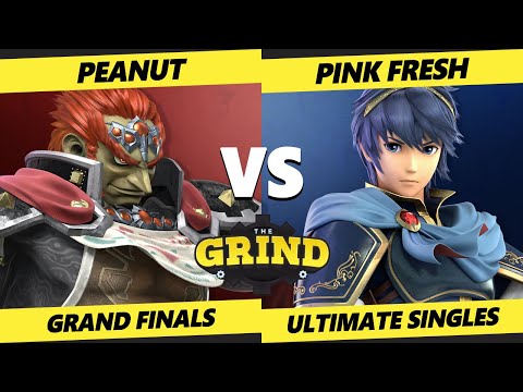 The Grind 249 GRAND FINALS - Pink Fresh (Marth) Vs. Peanut (Wolf, Incineroar, Mii Sword, Ganondorf)