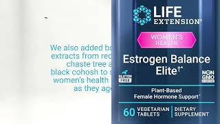 Life Extension Support Hormone Harmony with Estrogen Balance Elite