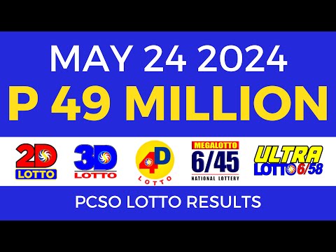 Lotto Result Today 9pm May 24 2024 Complete Details