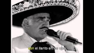 Me Canse De Rogarle   Vicente Fernandez  Karaoke