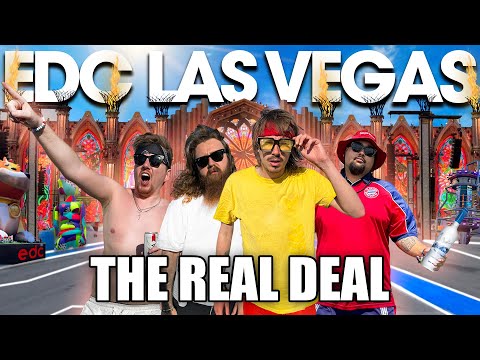 BRITISH GUYS try EDC for the FIRST TIME (2024) GENERAL ADMISSION | ELECTRIC DAISY CARNIVAL LAS VEGAS