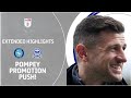 POMPEY PROMOTION PUSH! | Wycombe Wanderers v Portsmouth extended highlights