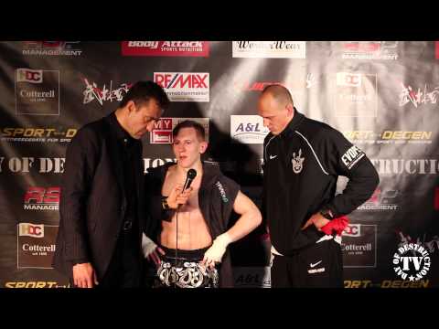 Yurii Makalov Post-Fight Interview - DoD 10