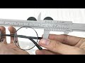 Kacamata Bulat John Lennon Boboho Kaca Mata Hitam Ros044