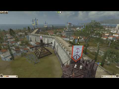 The Bloody Siege of Athens: Rome Total war 2: 12,000 man siege and 3V3: