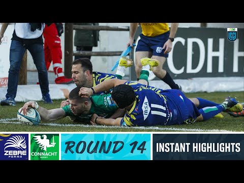 Zebre Parma v Connacht | Instant Highlights | Round 14 | URC 2022/23