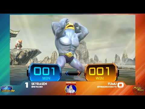 SkyRasen (Machamp) vs Fumu (Blaziken/Decidueye) WFs Pokken at Legendary Wolf Games - 1/09/18