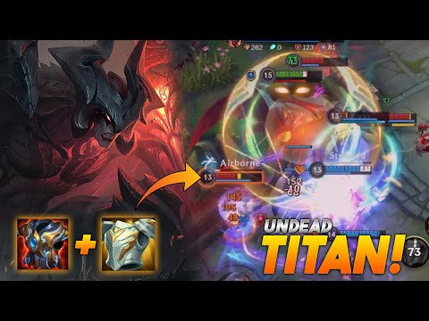 AMARANTH TWINGUARD MAKING AATROX BECOME TITAN!! | NEW AATROX BUILD | WILDRIFT