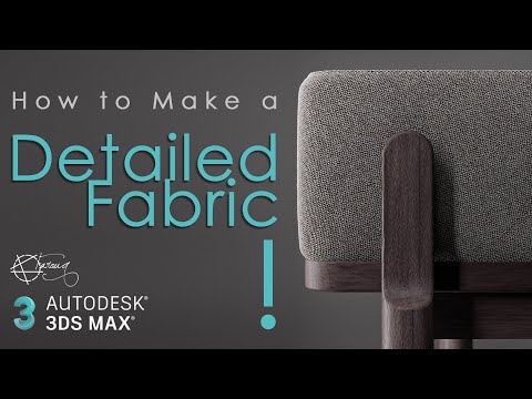 Realistic Fabric Material in 3ds Max - Easy Method | Corona Renderer