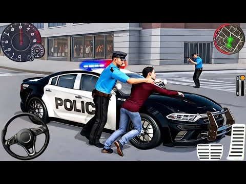 Police Car Chase Simulator 3D Game - Real Cop Cars Driving Simulator 2025 - Android GamePlay