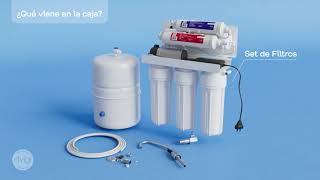 Video de Purificador Ósmosis Inversa Dvigi OsmoPure x6 Etapas Bajo Mesada