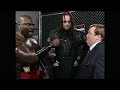 Ahmed Johnson Calls Paul Bearer The Pillsbury Doughboy During Promo With Undertaker 1997 WWF