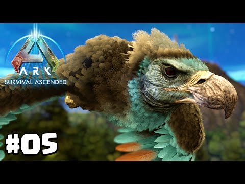 DOMAMOS NOSSA PRIMEIRA ARGENTAVIS! - ARK: SURVIVAL ASCENDED - THE ISLAND #05