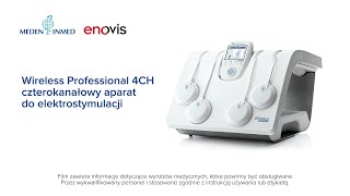 Wireless Professional 4CH - bezprzewodowa elektrostymulacja z aktywnym ruchem do rehabilitacji