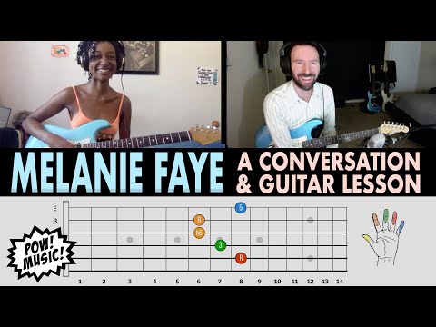 A Conversation & Lesson with Melanie Faye: Phrasing, Influences, Jazz Chord Embellishments, Teaching