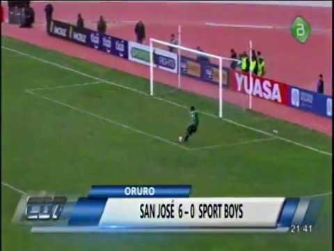 San Jose 6 - 0 Sport Boys