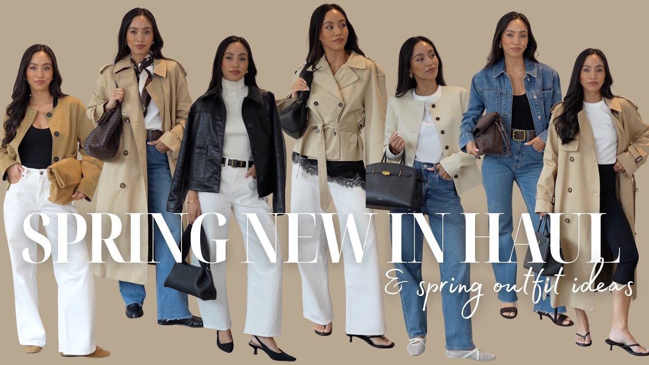 Spring New In High Street Haul 🤍 Zara, M&S, ASOS & DISSH | Spring Outfit Ideas