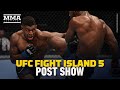UFC Fight Island 5: Moraes vs. Sandhagen Post-Fight Show Live Stream - MMA Fighting