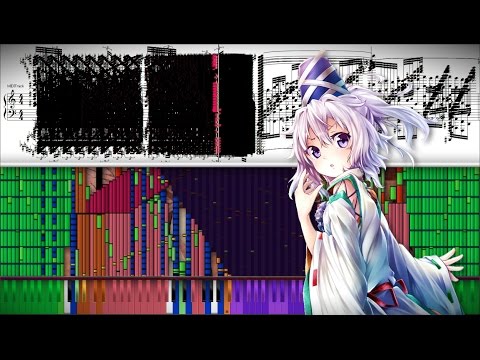 Black Score: Touhou 13 - The Dream Palace ~ Great Mausoleum | 240,000+ Notes | Black MIDI