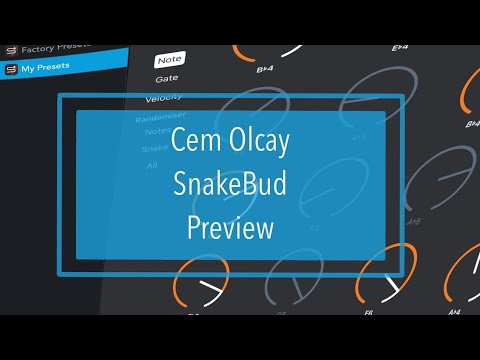 Cem Olcay SnakeBud Preview