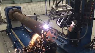 cnc plasma pipe cutting machine