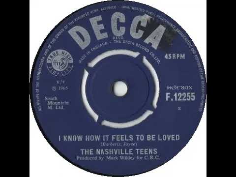 UK New Entry 1965 (263) The Nashville Teens - I Know How It Feels To Be Loved