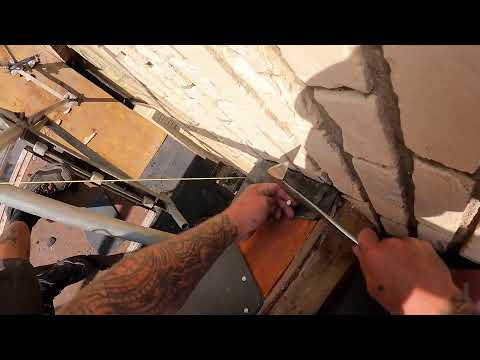 Schiefer Schuppen an Traufe - Teil 4 - Biberschwanzdach Ibbenbüren