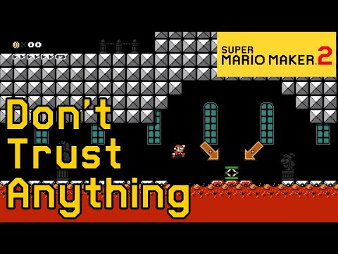 Super Mario Maker 2 - Don't Trust ANYTHING!!!