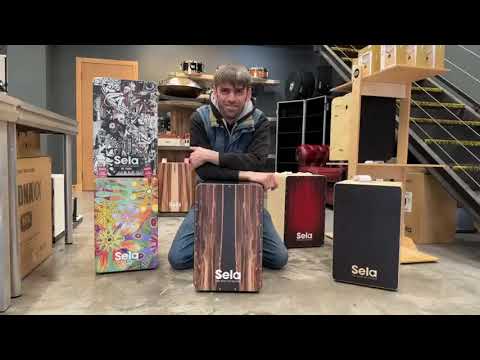 SOUND DEMO: Sela Percussion Cajons!