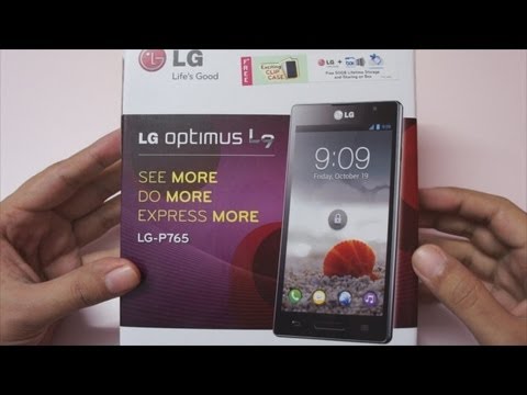 LG Optimus L9 Unboxing & First Boot