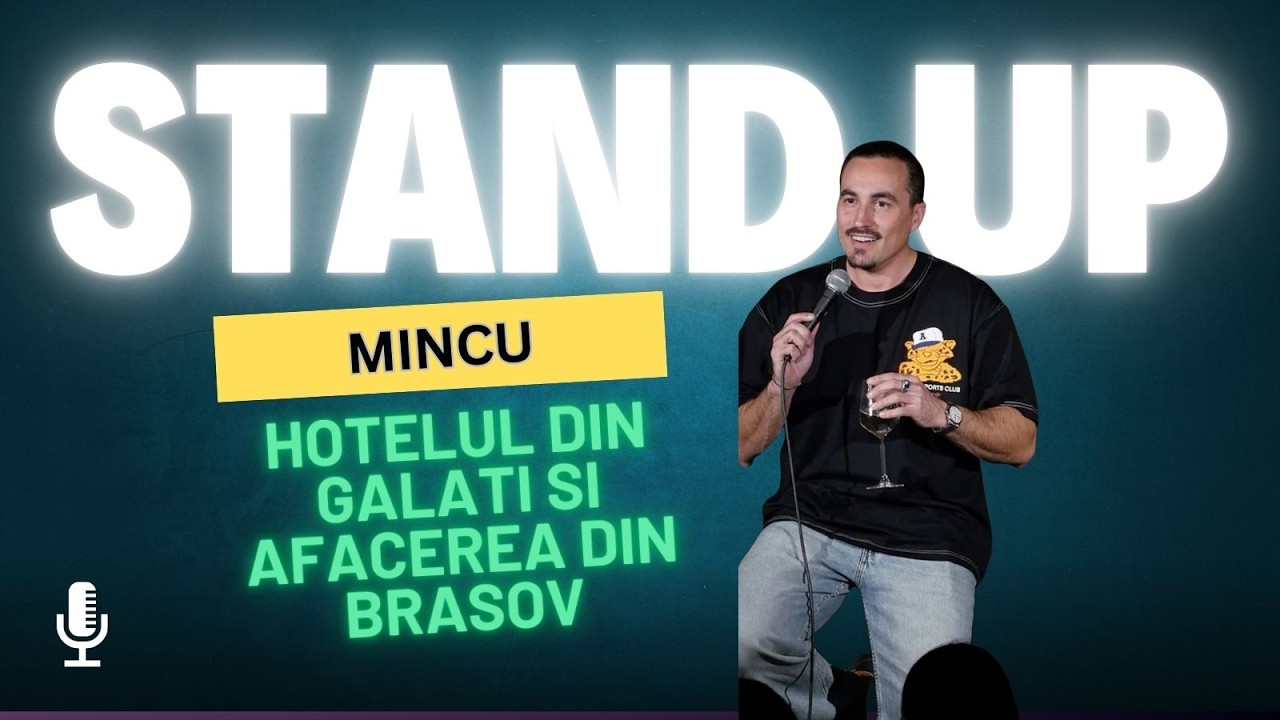Laughing in Galati: Mincu’s Hilarious Crowdwork Set at Club 99