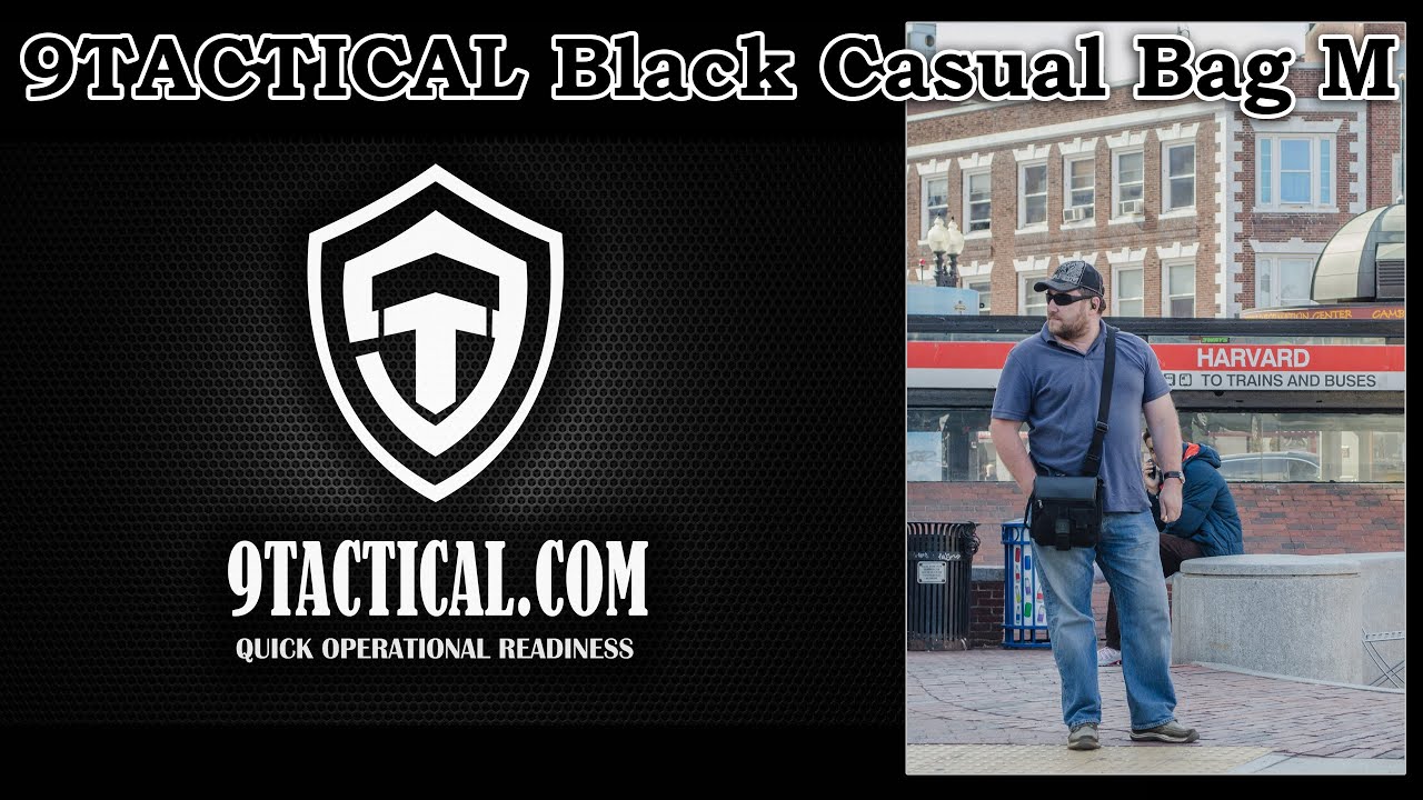 Сумка «9TACTICAL Black Casual Bag M»