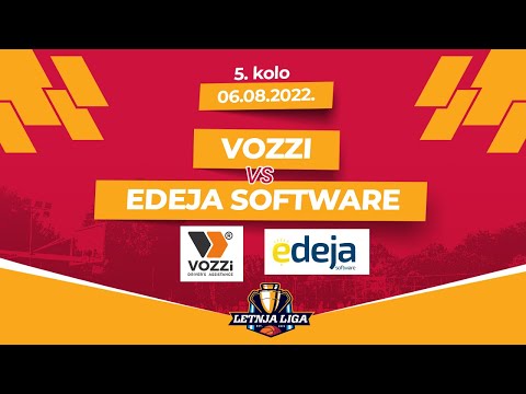 06.08.2022  LETNJA LIGA GRUPA A  5.kolo  20:10  Vozzi - Edeja Software