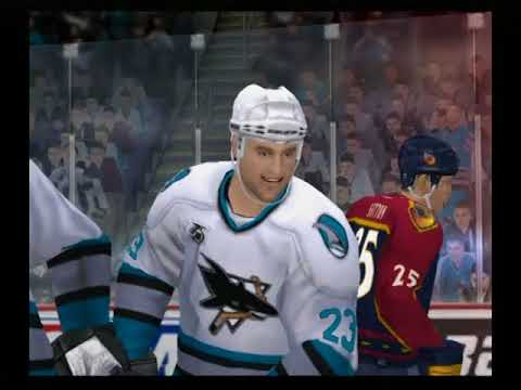 NHL 06 (PS2) Thrashers vs Sharks