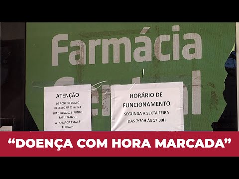 FARMÁCIA FECHADA DIFICULTA QUEM PRECISA PEGAR REMÉDIOS