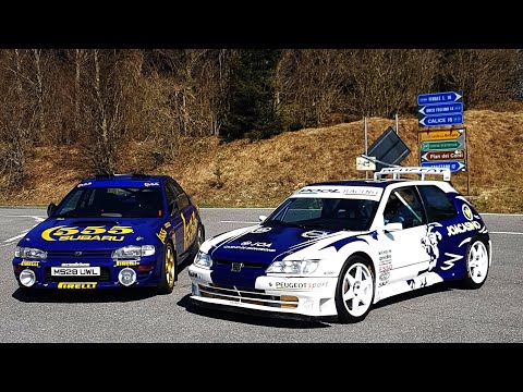 SUPER TEST - PEUGEOT 306 MAXI & SUBARU IMPREZA 555