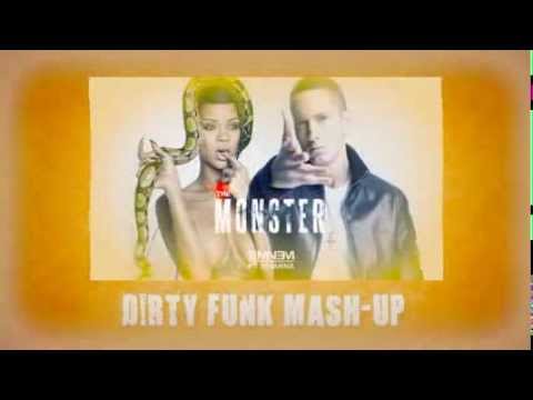 Eminem ft. Rihanna vs. Blasterjaxx - The Monster (D!RTY FUNK MASH-UP)