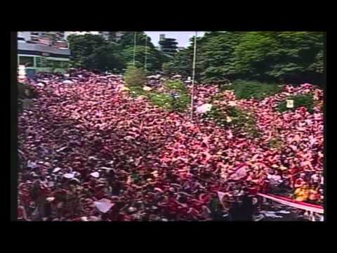 Momento do gol do Gabiru - Inter x Barcelona - Torcida comemorando na Geothe