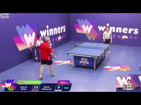 WINners CUP table 2  02.11 Ziakun Viktor - Syksa Aleksandr  22:15