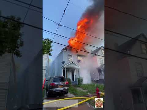 Buffalo FD 2 Alarm Fire: 44 Lester Street