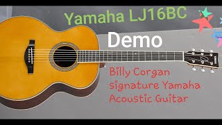 Video thumbnail for Yamaha LJ16BC Billy Corgan signature Acoustic guitar 1 of 150 made. by Clint Turner Guitar Stuff