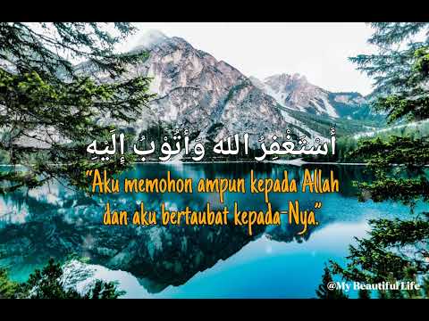 Istighfar 100 kali. (AI)