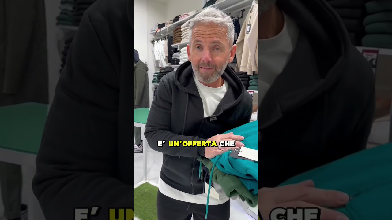 SUPER SALDI 🔥 FELPA ZIP CON CAPPUCCIO A SOLI €18 #cooltype #abbigliamento #saldi #felpe