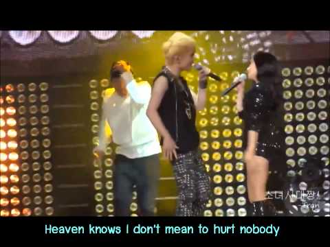 BoA ft Key   I did it for love live  Eng sub
